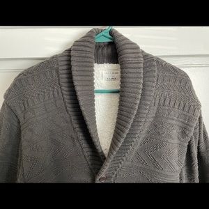 Sharps lined cardigan. Lucky Brand. Size XL.